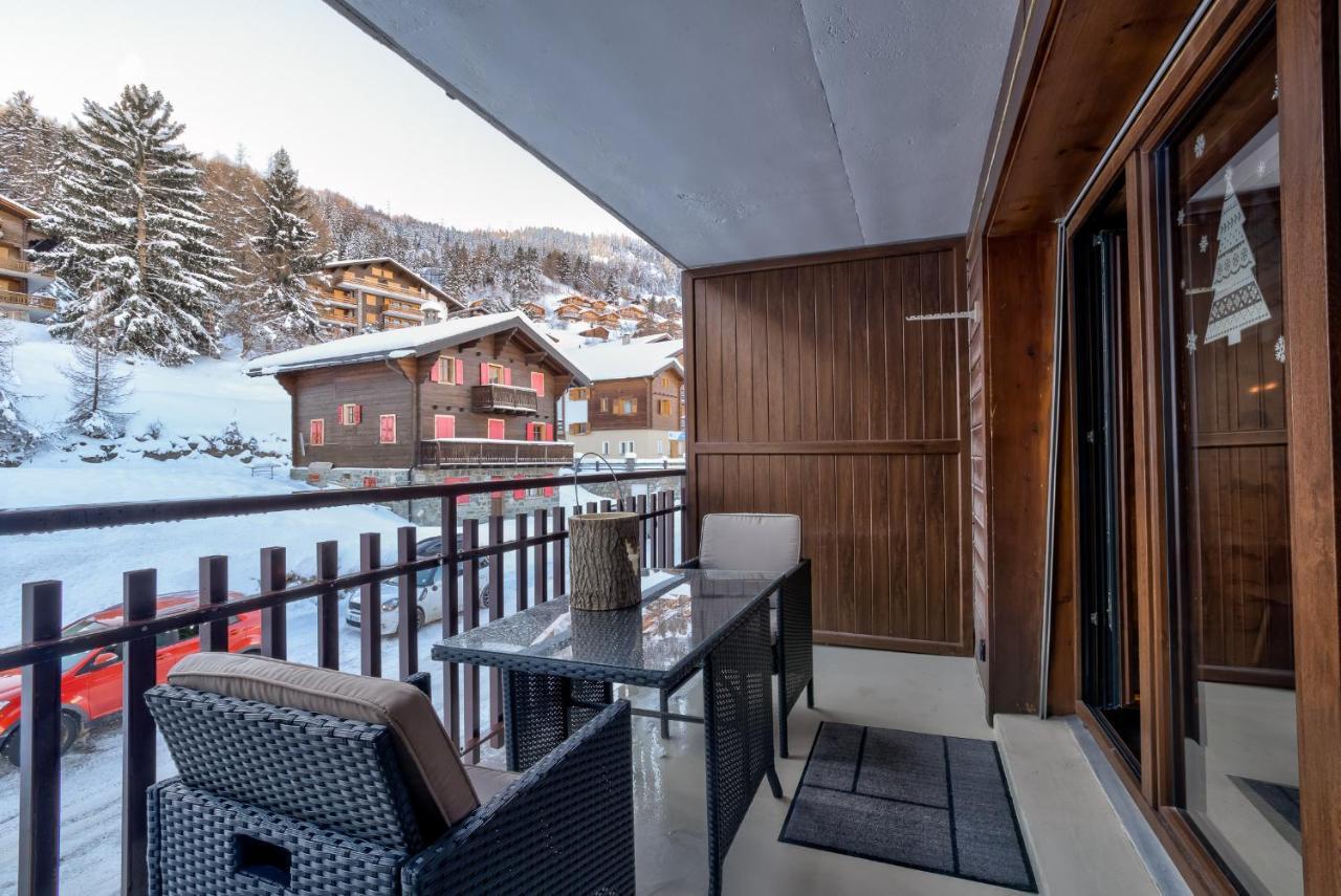 Appartement O Bouleau La Tzoumaz Exterior photo